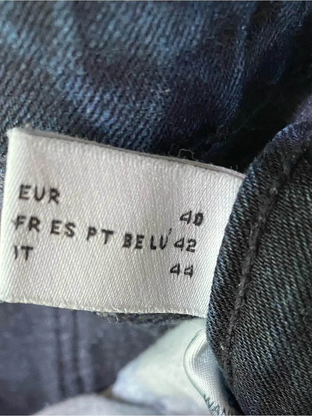 EUC C & A Women's Dark Blue Skinny Jeans - Stretch Slim Fit, Push Up Technology